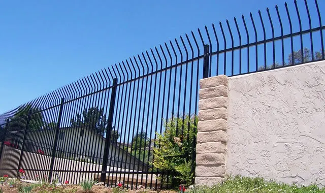 Wrought Iron Security Fence Repair