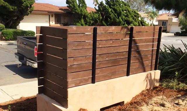 High Quality Wood Fence Installation