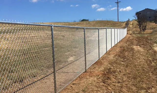 Vinyl Coated Chain Link Fence