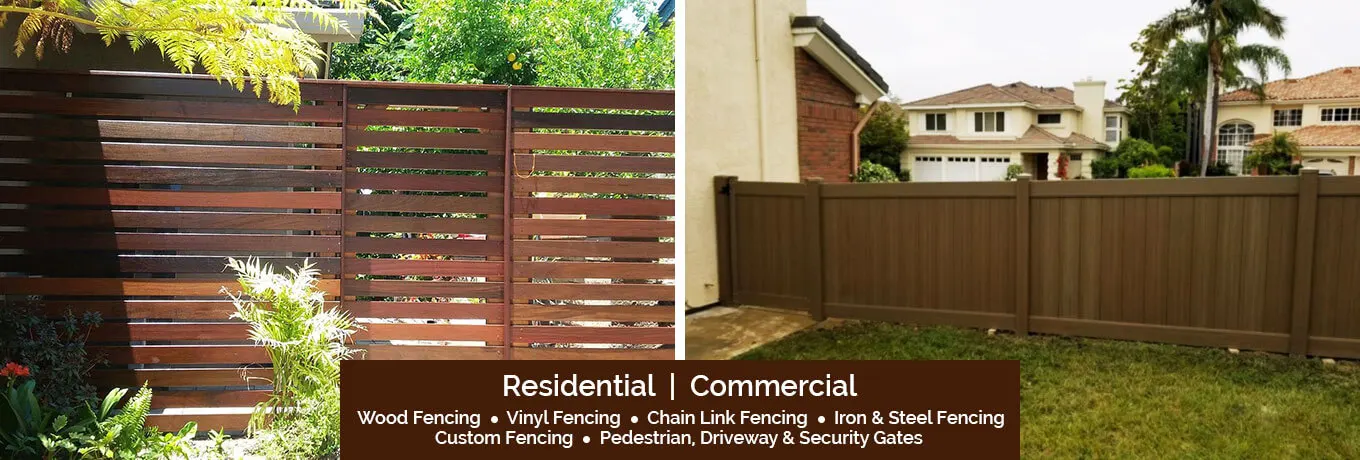 IPE Wood & Vinyl Fence contractor